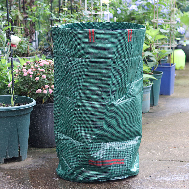 Grow Bag - 大きな庭のゴミ袋、庭、葉、雑草、草の瓦礫、ゴミ袋、頑丈、ゴミ袋、収納箱、120、300、400、500l