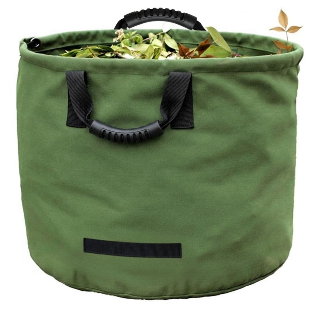 Grow Bag - 耐久性のあるポータブルガーデンバッグ、防水キャンバス芝生バッグ、ハンドル付き、再利用可能な庭ごみ袋、雑草や破片の収集用