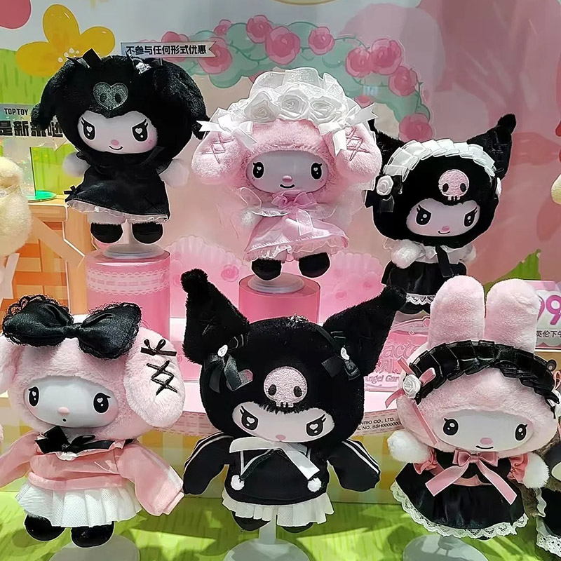 Grow Bag - 本物の Toptoy サンリオキャラクターエンジェルガーデンシリーズぬいぐるみブラインドボックスかわいいマイメロディクロミ人形バッグペンダントミステリーサプライズボックス