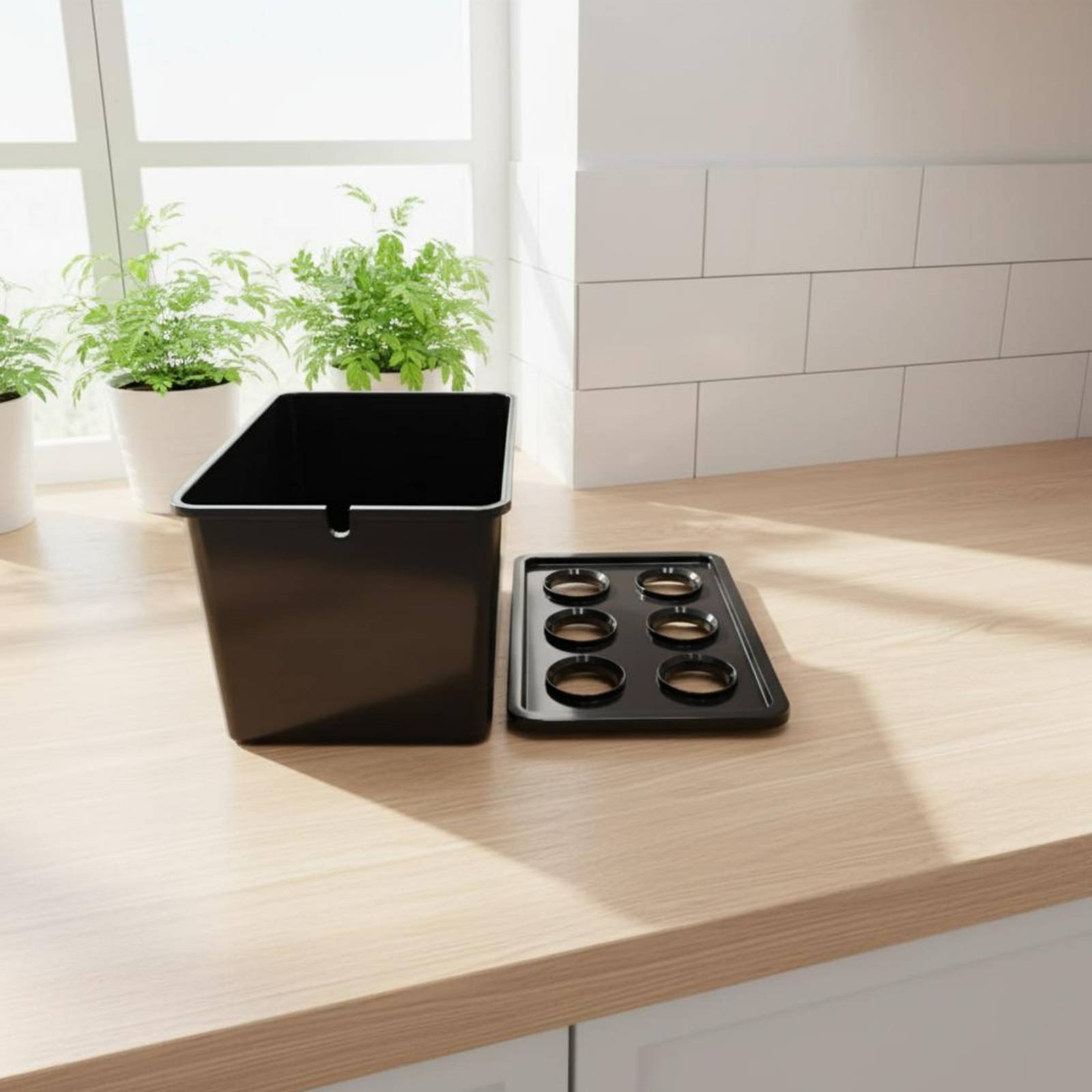 Hydroponic Kit - 水耕栽培ボックス 太陽光に優しい水耕栽培キット 種ポッドキット 家庭菜園 初心者向け 簡単操作