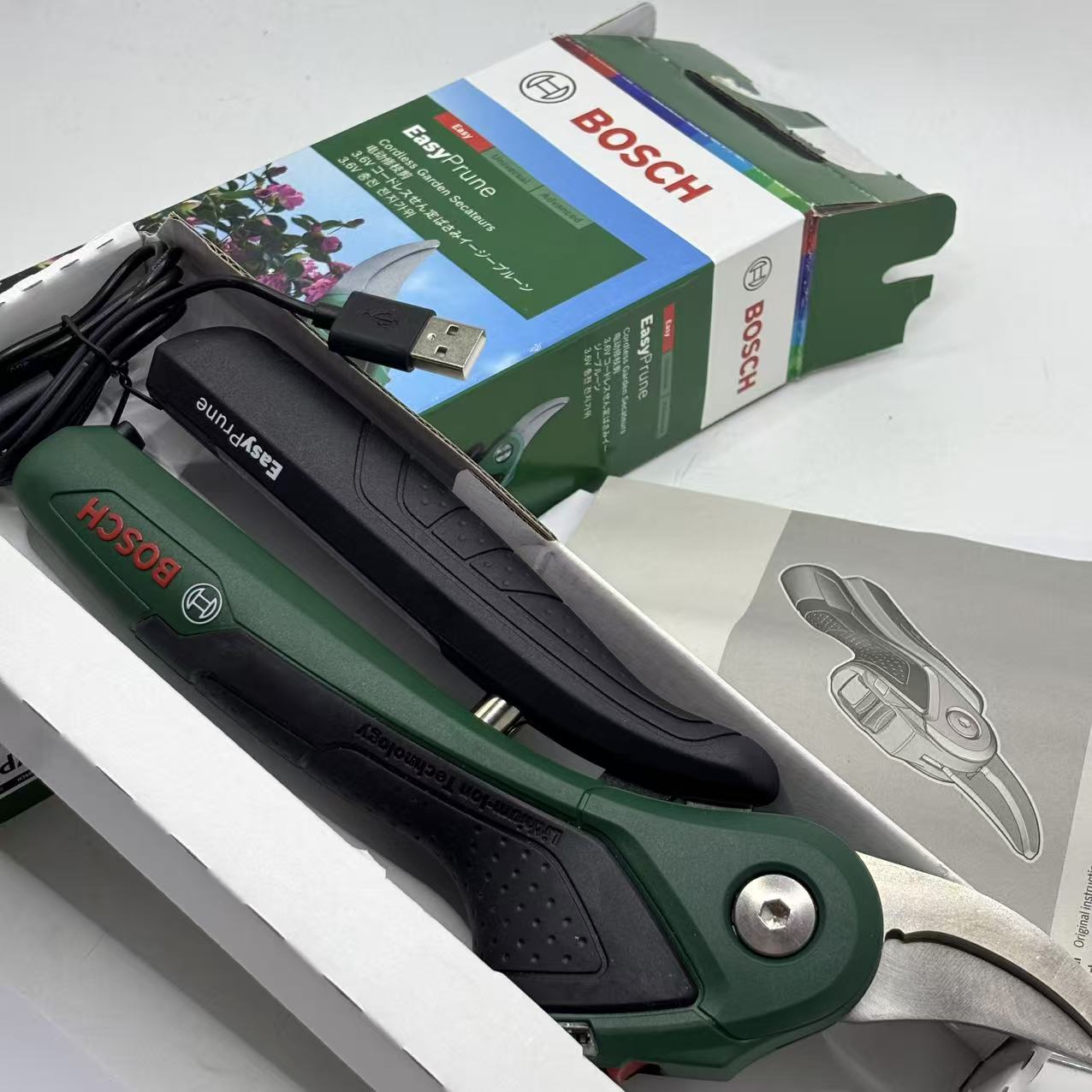 Pruning Shears - ボッシュ 3.6V コードレススマート剪定ばさみ 充電式 ガーデンフルーツツリー剪定機 花用電動剪定機
