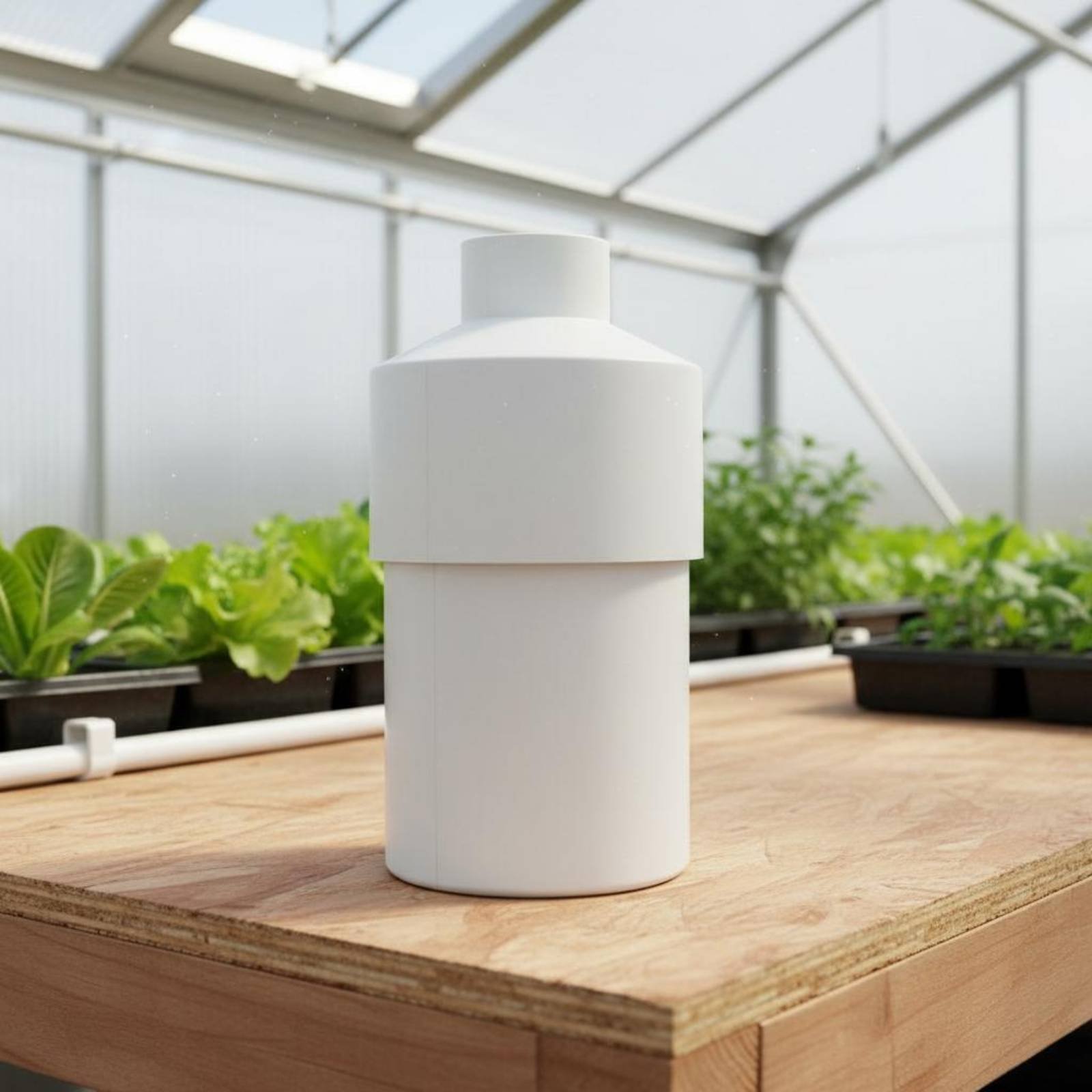 Hydroponic Kit - 潮汐流動システム部品 節水DIY水耕栽培パイプキット 土を使わない栽培器具 直立型ガーデンプランターキット
