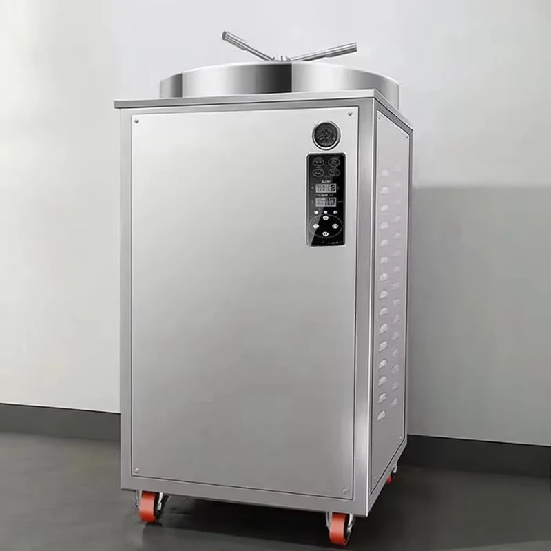 Grow Bag - 200L縦型きのこオートクレーブ蒸気滅菌器、きのこ栽培袋滅菌用