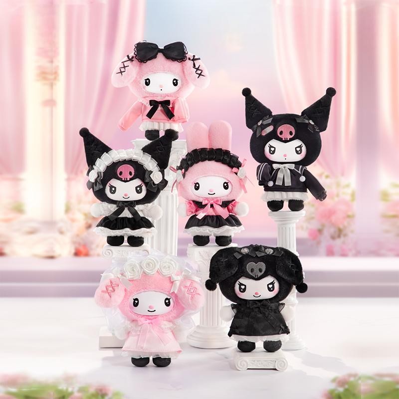 Grow Bag - サンリオキャラクターエンジェルガーデンシリーズぬいぐるみブラインドボックスかわいいマイメロディクロミ人形バッグペンダントミステリーサプライズボックスガールギフトおもちゃ