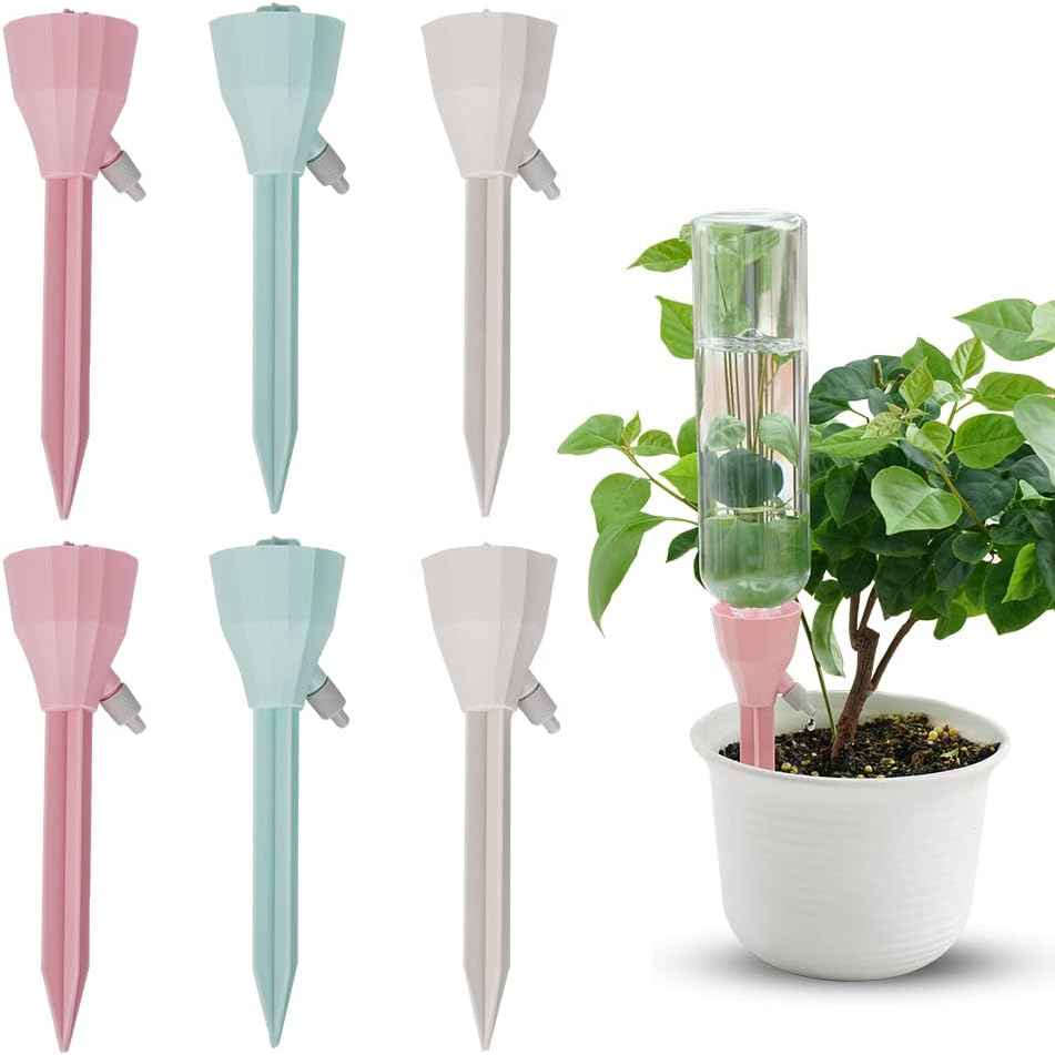 Trowel Garden Tools - 自動点滴灌漑システム 調整可能な水滴器 自動給水 観葉植物 温室 庭園キット