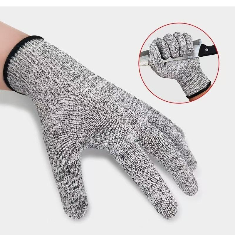 1組の安全手袋。耐切断性、高強度、産業用、キッチン用、園芸用 - Garden Gloves のレビューと価格