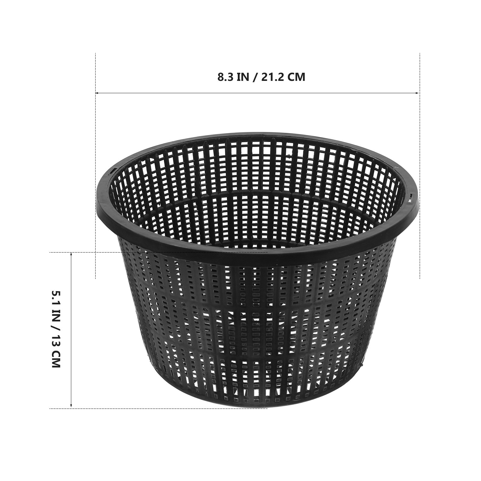 4個入り 水耕栽培ネットポット 5インチ メッシュプラントコ - Plant Pot のレビューと価格