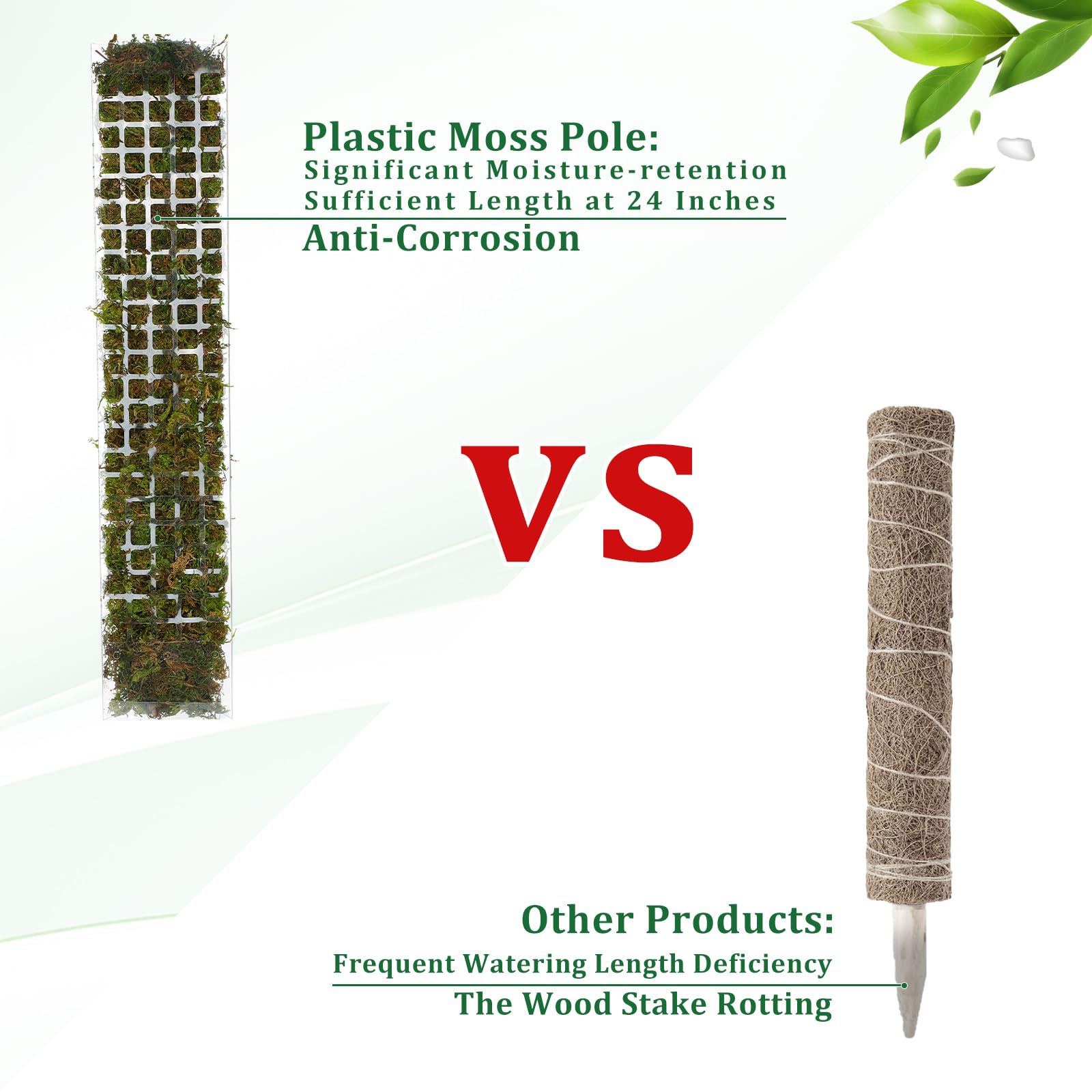 苔ポールプラスチック植物スタンド屋内登山植物ガーディアン家庭 - Indoor Herb Garden のレビューと価格