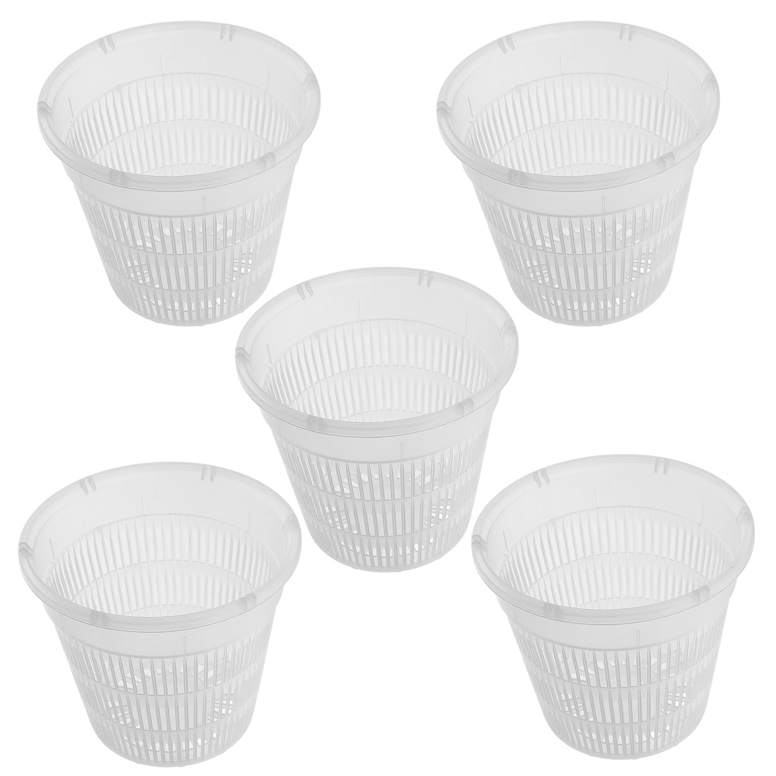 5個入り、水耕栽培用ネットポット、プラスチック製バスケット、 - Plant Pot のレビューと価格
