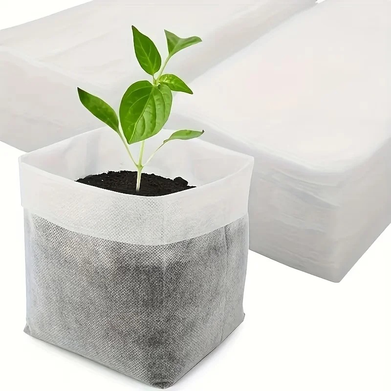 透水性・通気性のある不織布製植物育成バッグ、再利用可能な種ま - Grow Bag のレビューと価格