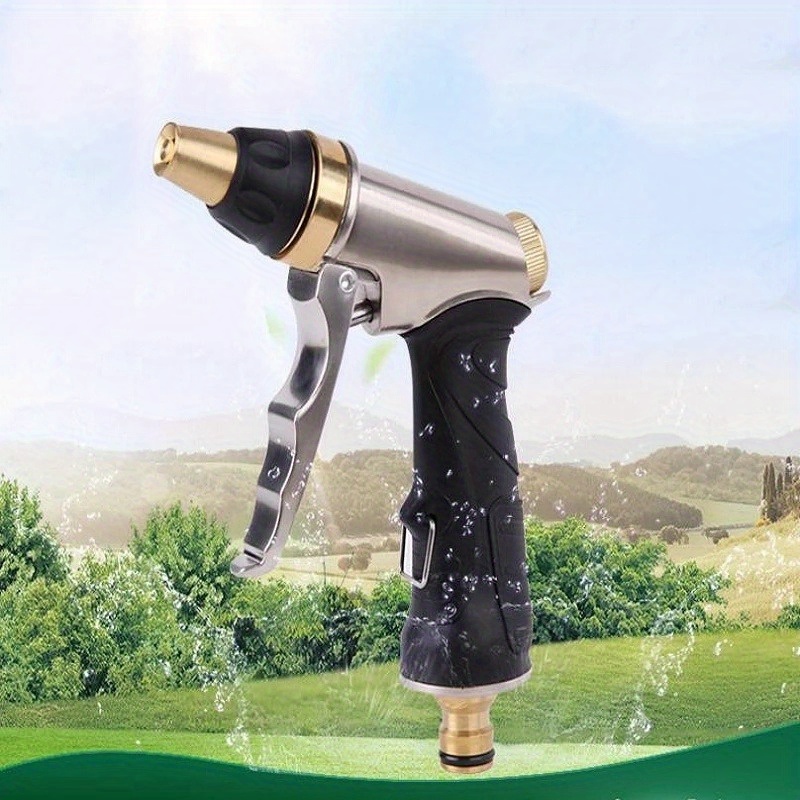 ガーデンホースノズル真鍮散水銃フラッシュホーム高圧クリーニン - Trowel Garden Tools のレビューと価格