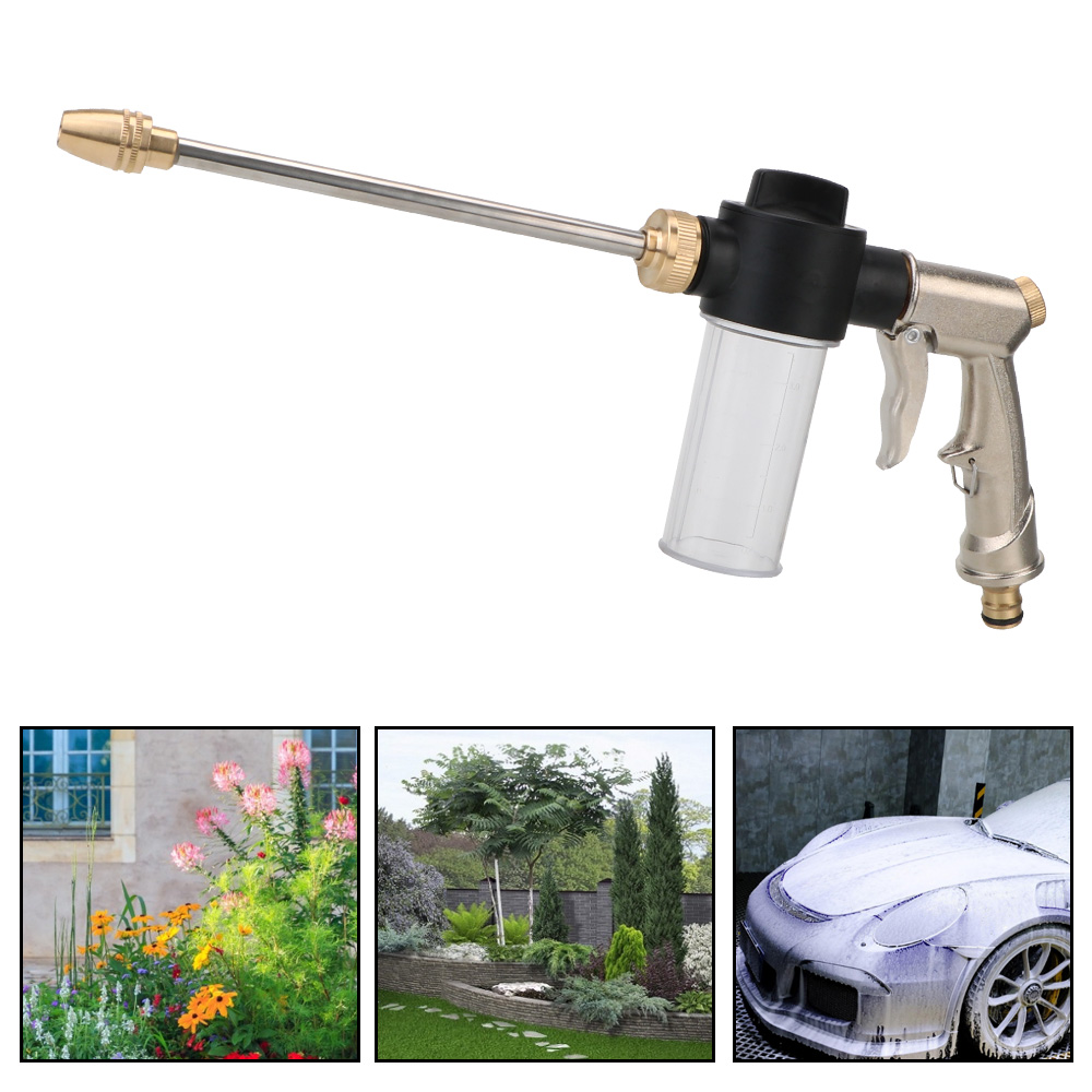 ロング泡ワッシャー車高圧水鉄砲ノズル洗浄散水ツールガーデンユ - Trowel Garden Tools のレビューと価格