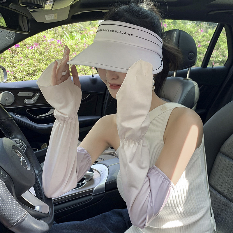 ドライビングフィンガーレスサンスリーブ 調節可能なアームスリ - Garden Gloves のレビューと価格