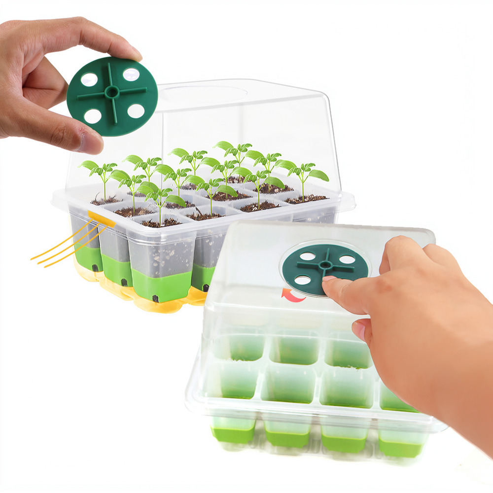 再利用可能なシリコン製育苗箱、植物の増殖用トレイ、室内用多肉 - Plant Pot のレビューと価格
