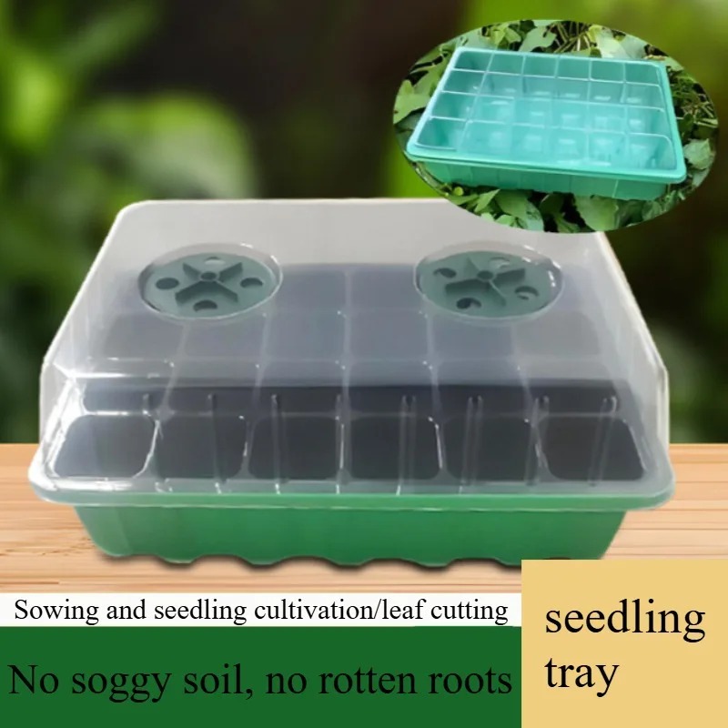 1/5ピース苗トレイキット - 24セル温室スターター（湿度 - Seed Starter Tray のレビューと価格
