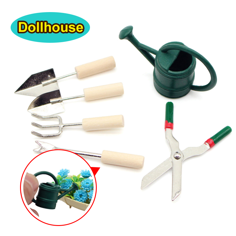 1/12 ドールハウスシミュレーションじょうろスパデはさみセ - Watering Can のレビューと価格
