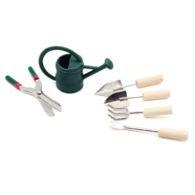 1/12 ドールハウスシミュレーションじょうろスパデはさみセ - Watering Can のレビューと価格
