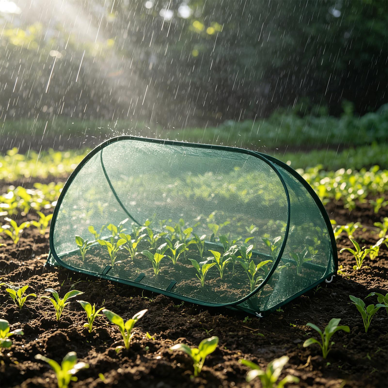屋外植物カバー ガーデンメッシュ 植物保護ネット 洗えるポッ - Indoor Herb Garden のレビューと価格