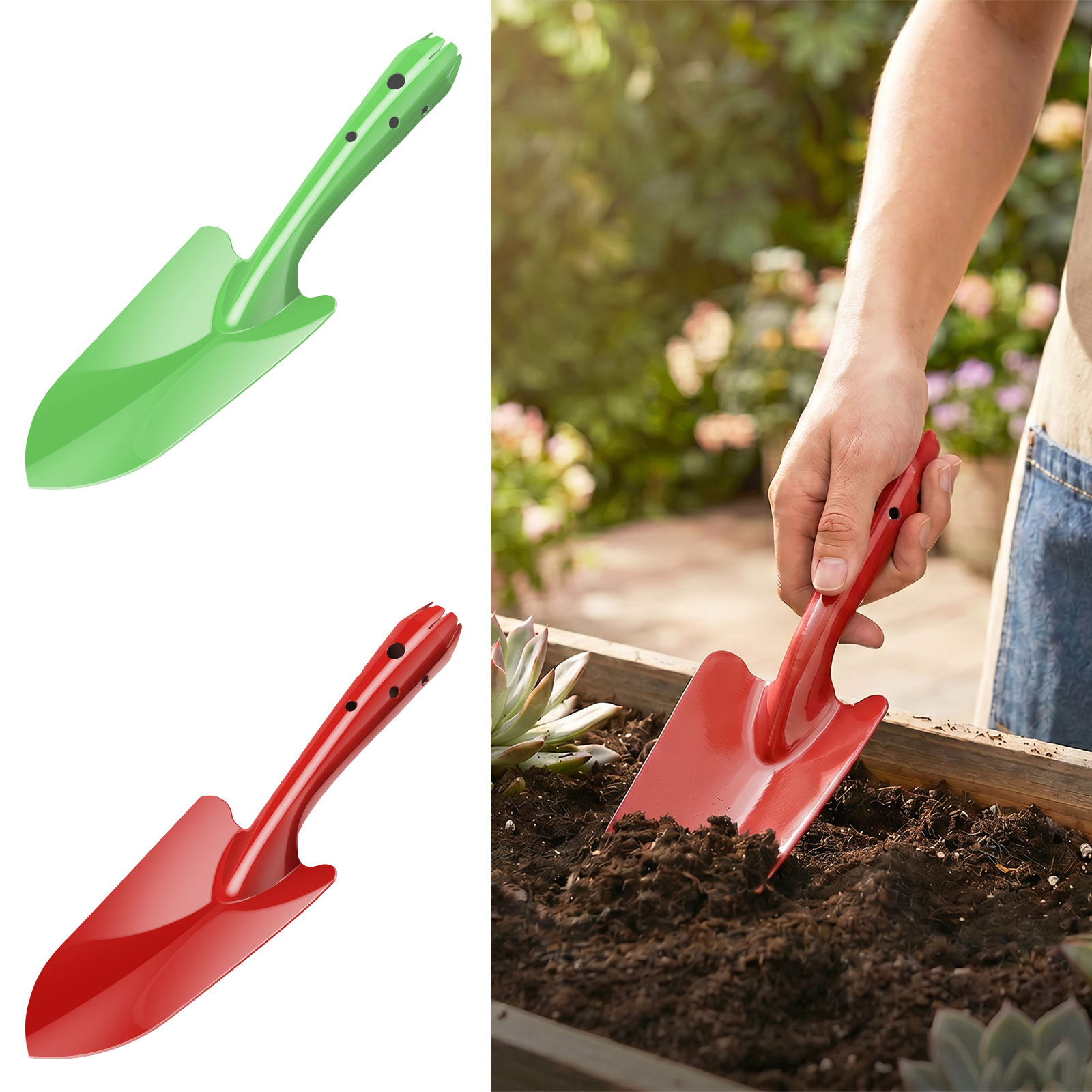 ガーデントロウェル 錆びにくい金属製ガーデンハンドシャベル  - Trowel Garden Tools のレビューと価格