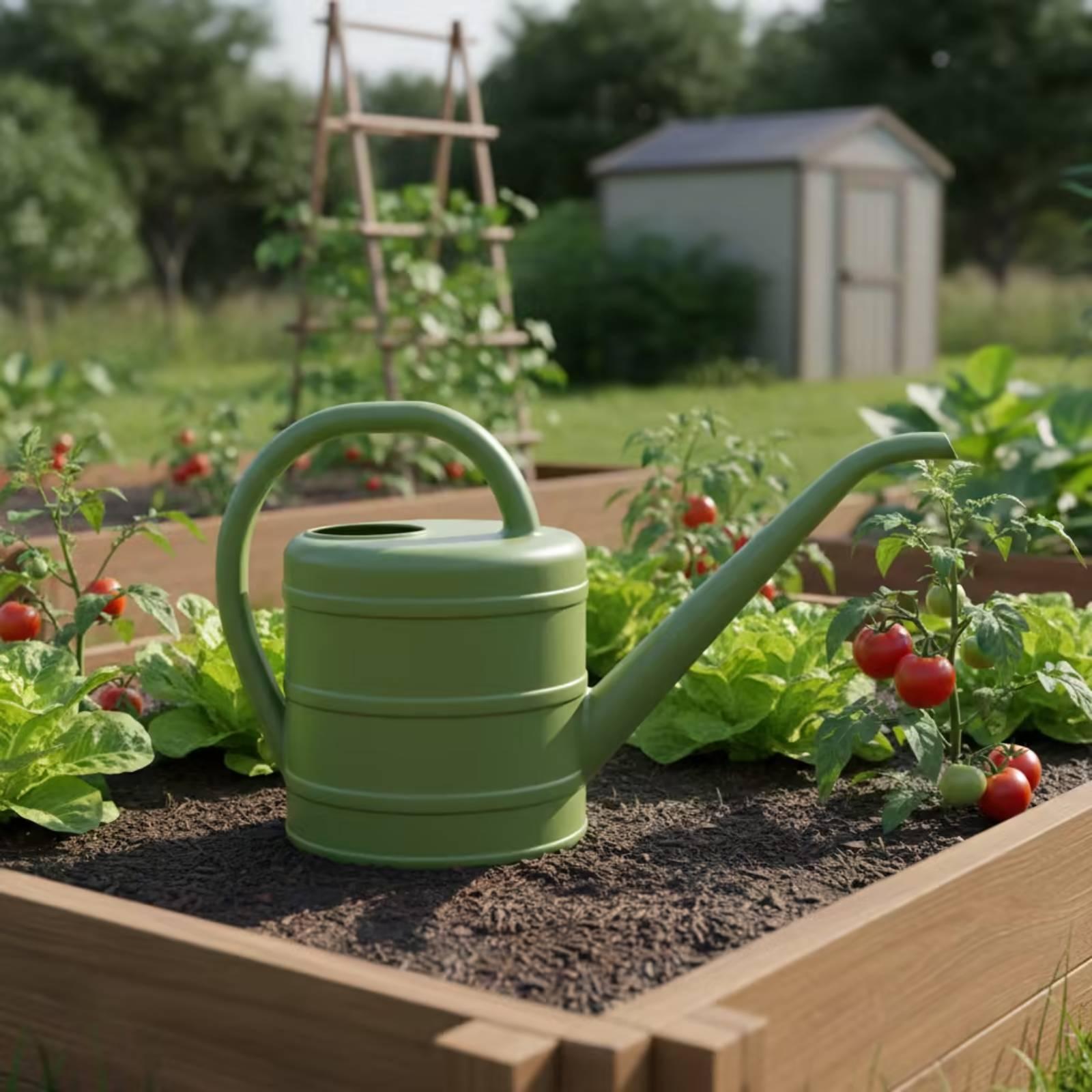 長い注ぎ口付きのじょうろ、お手入れが簡単な庭用ツール、パティ - Watering Can のレビューと価格