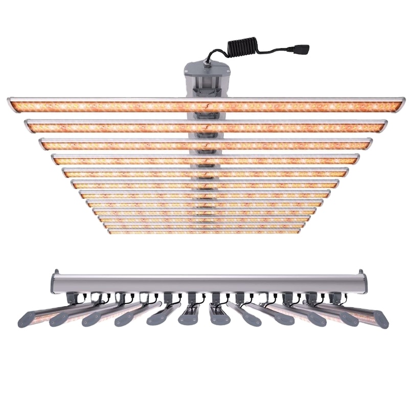 LUX中国工場製LED植物育成ライト12バー660w 100 - Grow Light Led のレビューと価格