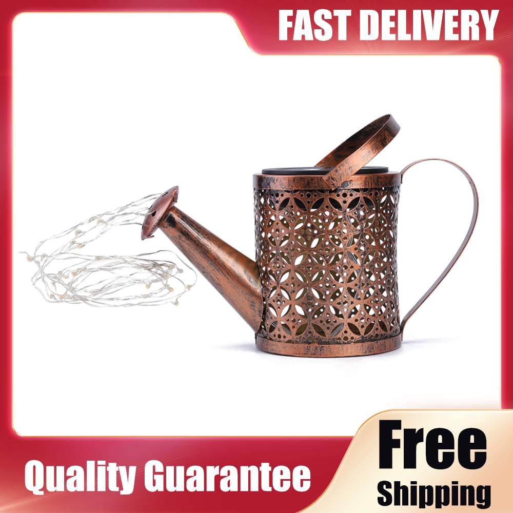 ソーラー式の水やり用ライト。屋外用で防水、装飾としても使える - Watering Can のレビューと価格