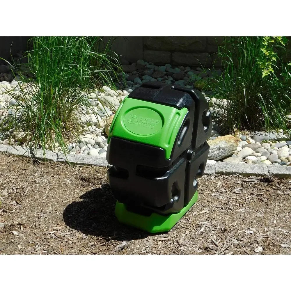 屋外用、単室式、回転式ガーデンコンポストボックス - 19ガ - Compost Bin のレビューと価格