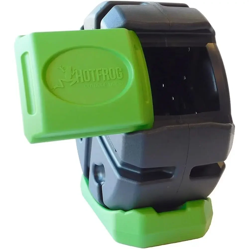 屋外用、単室式、回転式ガーデンコンポストボックス - 19ガ - Compost Bin のレビューと価格