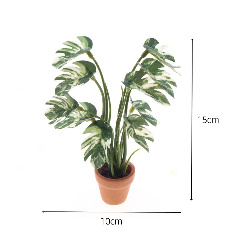 新品。1個入り 1/12 ドールハウス シミュレーション モ - Plant Pot のレビューと価格