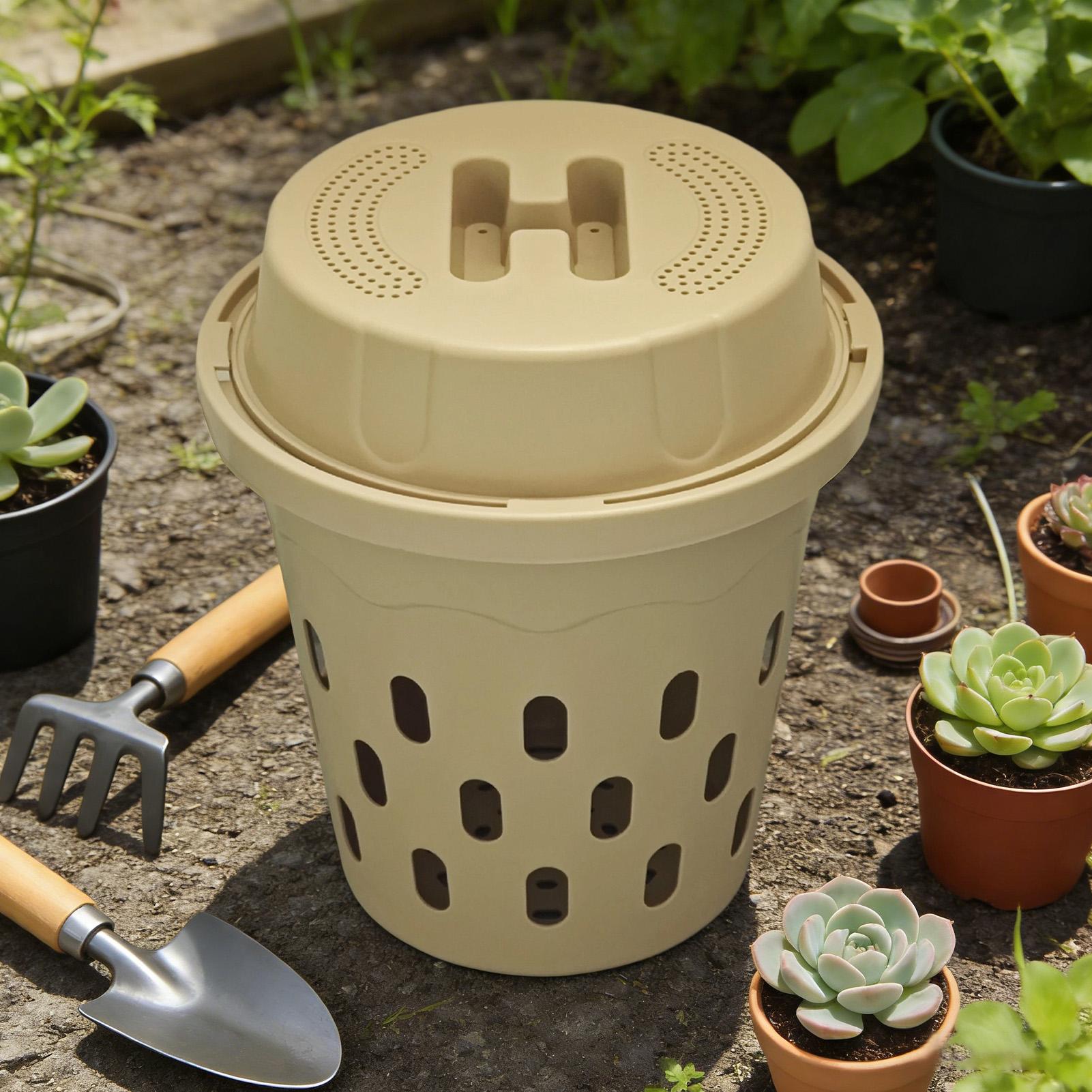 地下堆肥コンポスター、土壌肥料製造用、庭用、苗床農場用、高床 - Compost Bin のレビューと価格