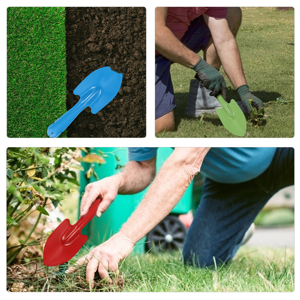 8本セットのガーデン用スコップ。鉄製で、多機能な手動シャベル - Trowel Garden Tools のレビューと価格