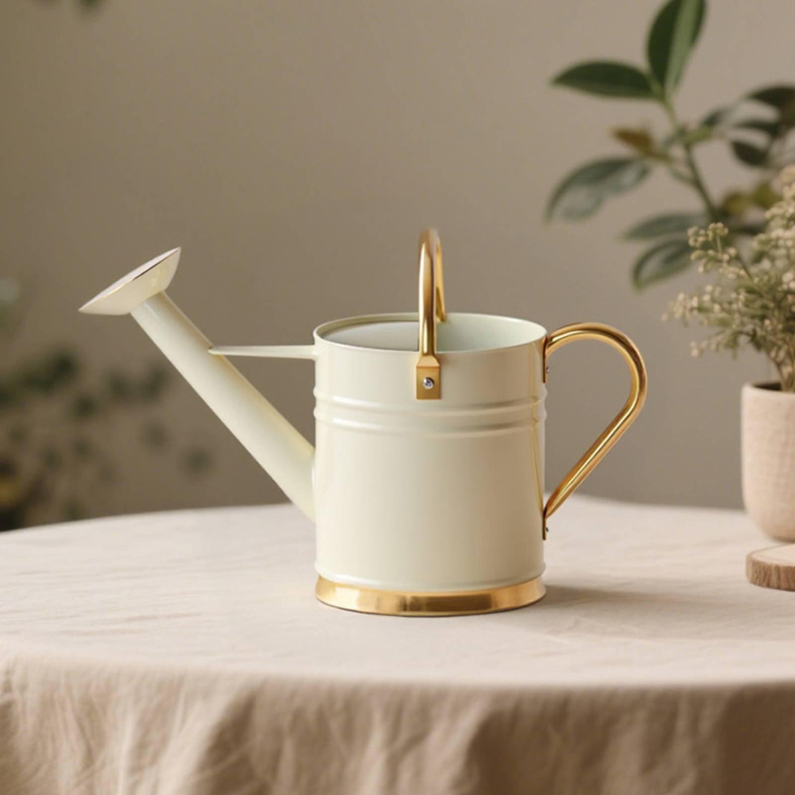 長い注ぎ口の水まき缶、漏れ防止金属製水まきポット、バルコニー - Watering Can のレビューと価格