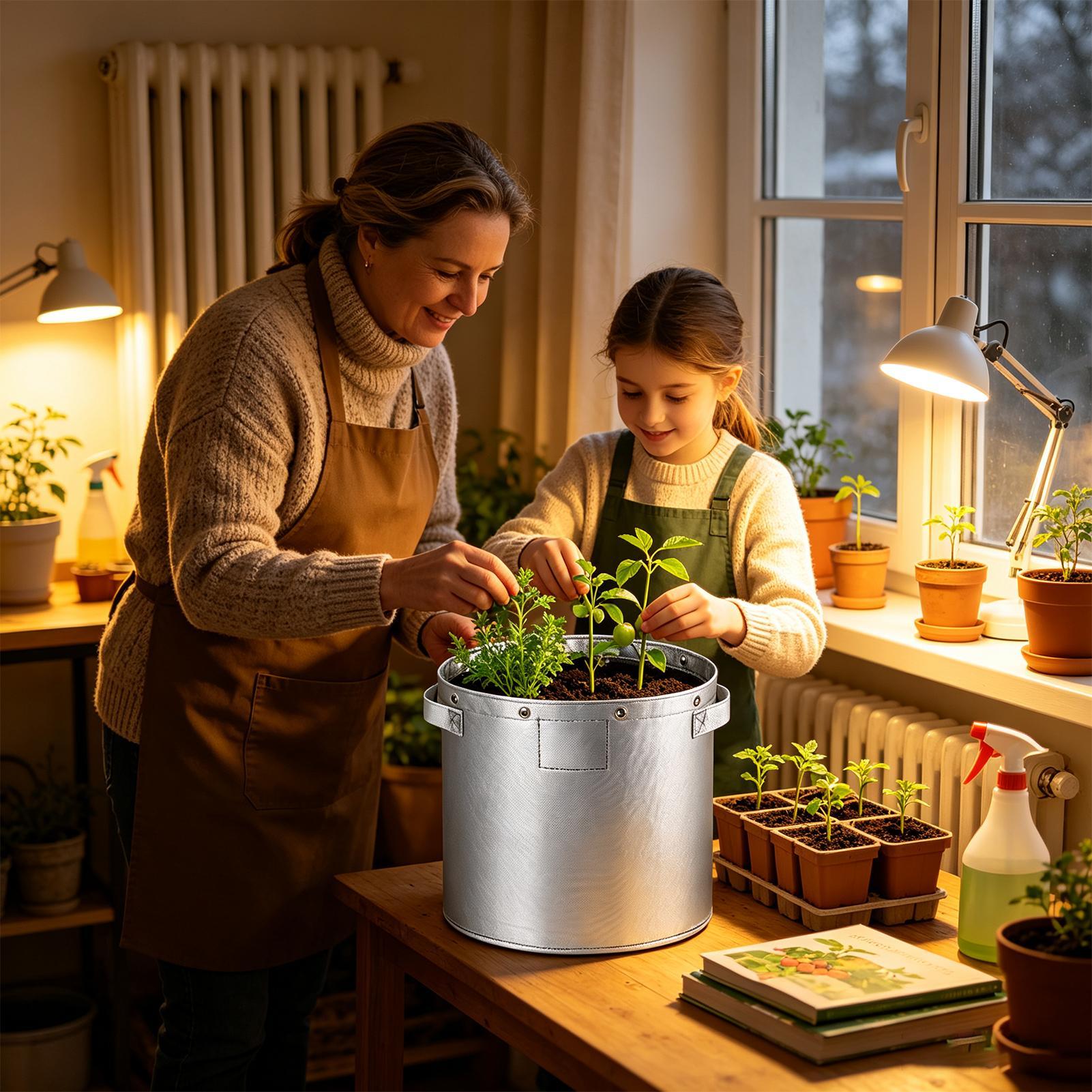 プランター用育苗バッグ、イチゴの移植用ポット、取っ手付き、庭 - Grow Bag のレビューと価格