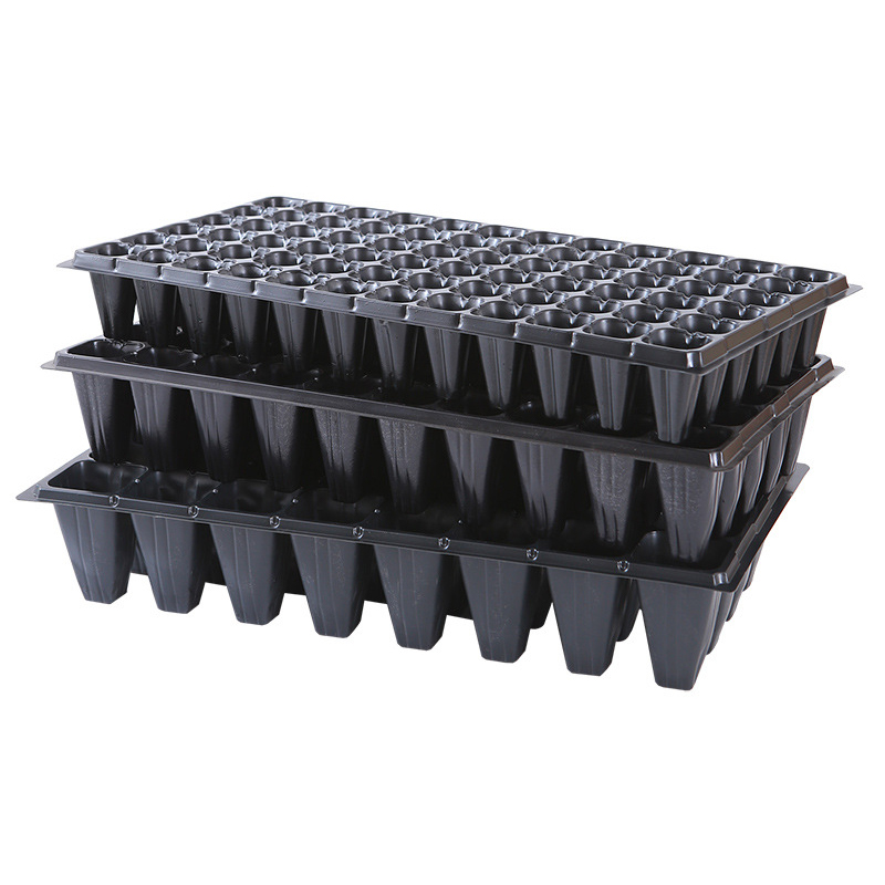 ホット10個入り苗トレイプラスチック園芸発芽トレイ黒色苗容器 - Seed Starter Tray のレビューと価格