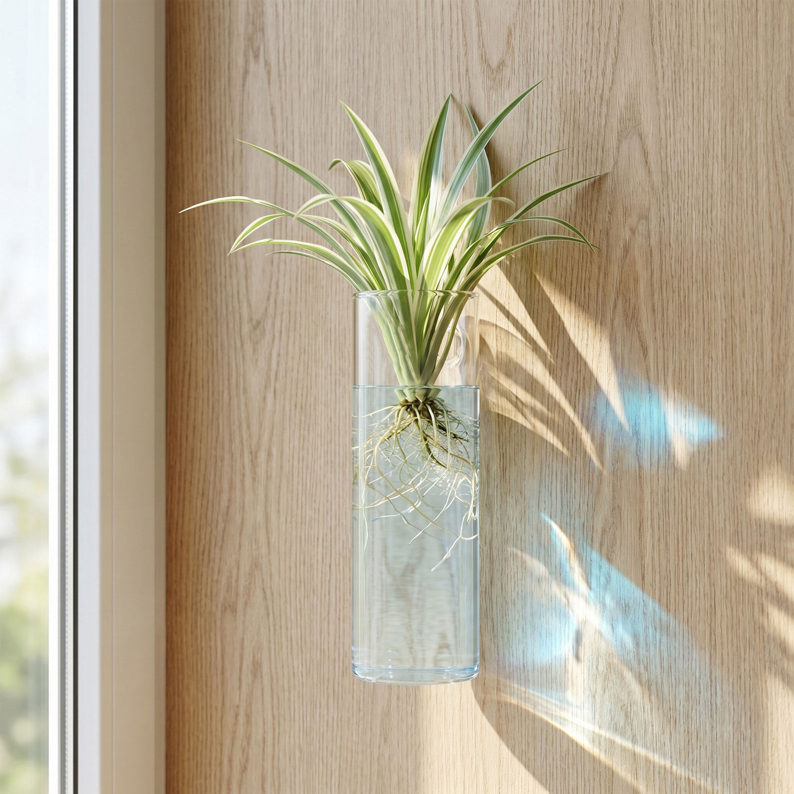 5個入り、壁掛けプランター、円筒形ガラス製、水耕栽培用、垂直 - Vertical Planter のレビューと価格