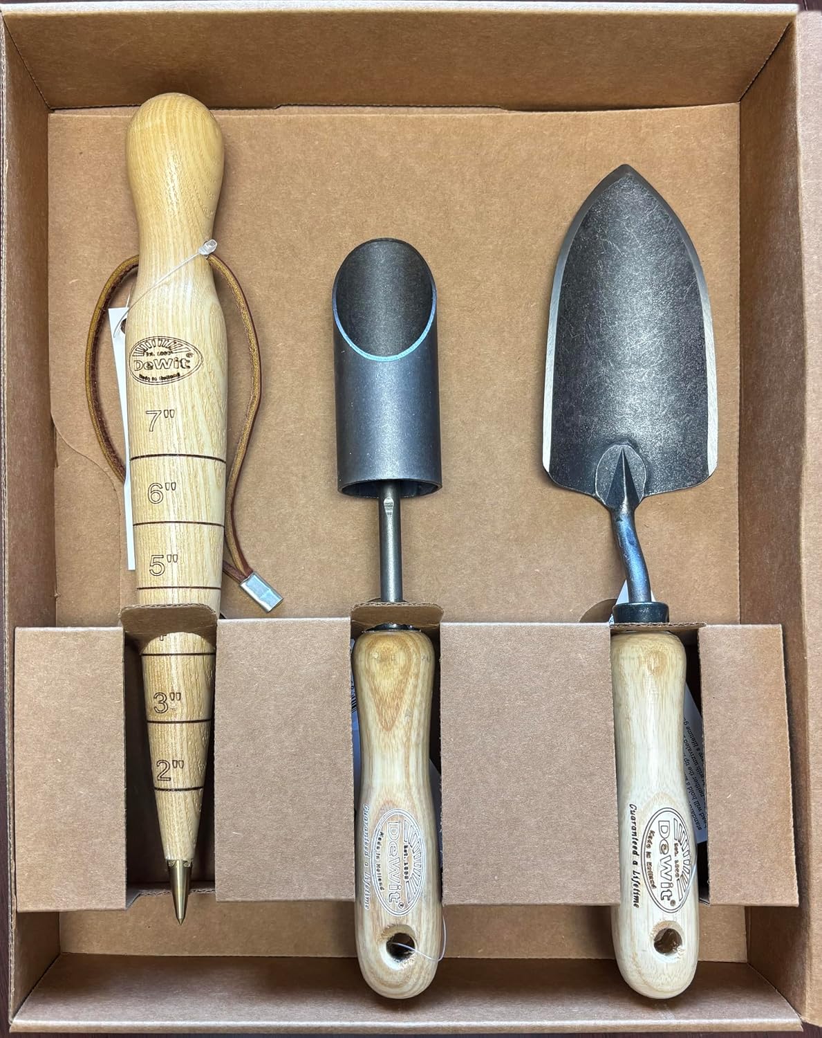 3点セット球根植え付けギフトセット – アマリリス球根植え付 - Trowel Garden Tools のレビューと価格